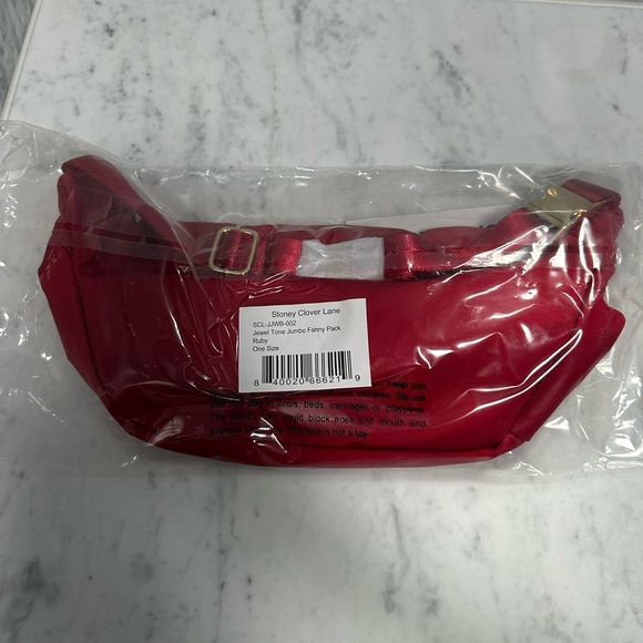Stoney clover lane jumbo Fanny in Ruby - Picture 2 of 3